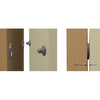 Sistema di fissaggio pannelli DELAHOUSSE Quick Fit per pannelli